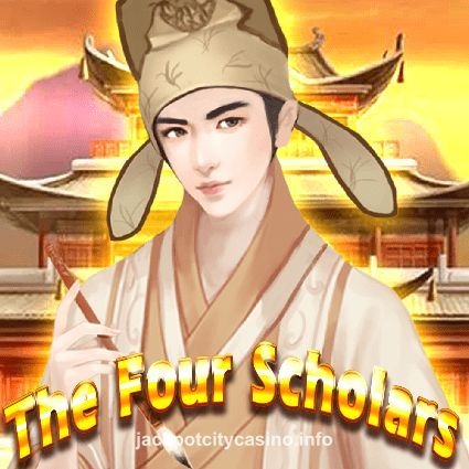 Imagen del juego The Four Scholars en JackpotCity Casino